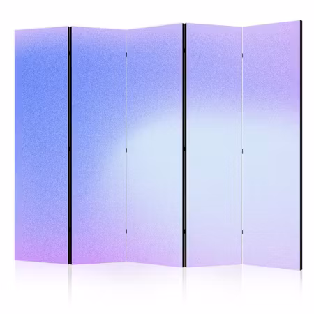 5-delad ljuddämpande rumsavdelare - Heather mist