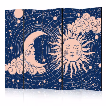 5-delad ljuddämpande rumsavdelare - Cosmic harmony