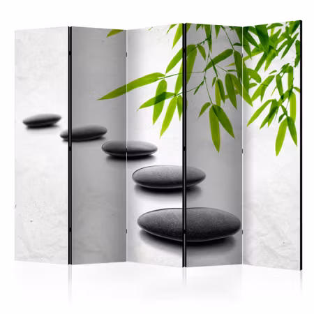 5-delad ljuddämpande rumsavdelare - Zen stones