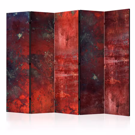5-delad rumsavdelare - Red Concrete