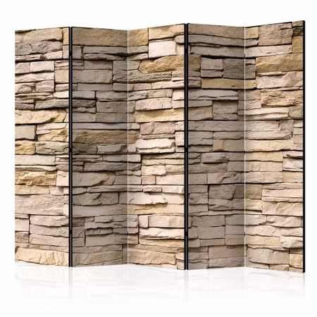5-delad rumsavdelare - Decorative Stone