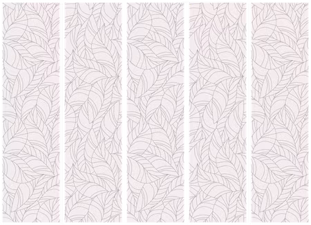 5-delad rumsavdelare - Colourless Leaves