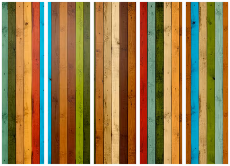 5-delad rumsavdelare - Wooden Rainbow