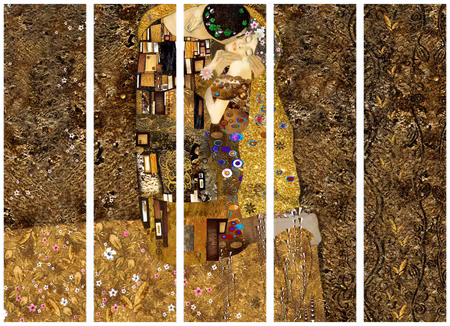 5-delad rumsavdelare - Golden Kiss