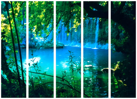 5-delad rumsavdelare - Kursunlu Waterfalls