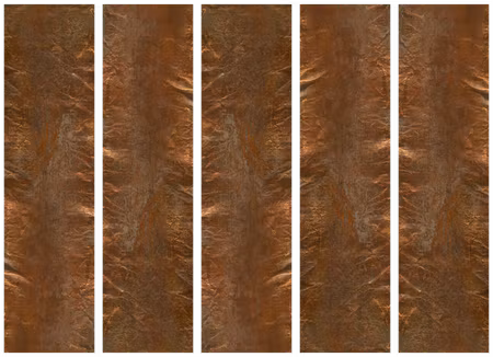 5-delad rumsavdelare - Copper Chic