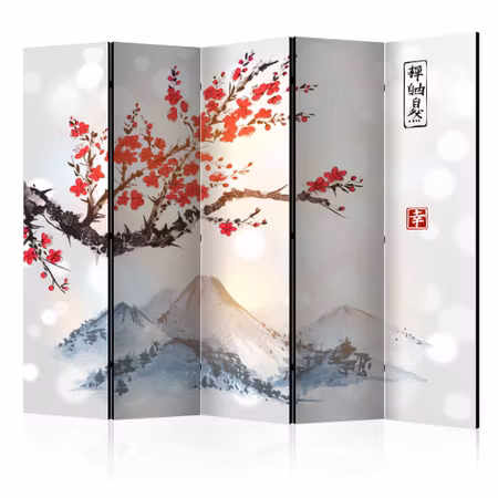 5-delad rumsavdelare - Mount Fuji