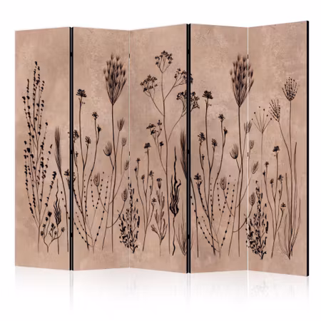 5-delad rumsavdelare - Plant Vintage Delicate on