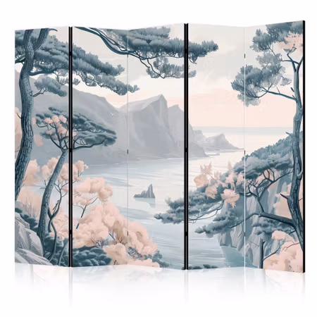 5-delad rumsavdelare - Mountainous Coast with and