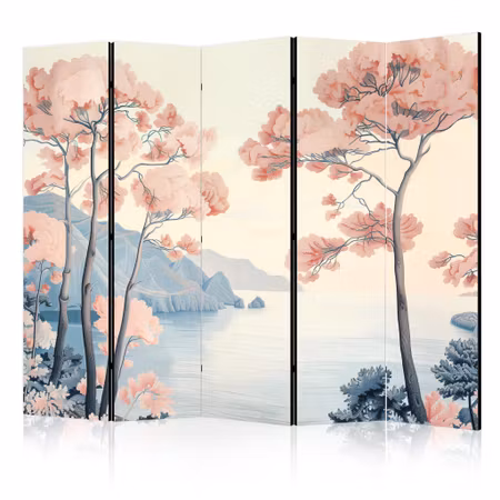 5-delad rumsavdelare - Landscape with the Ocean in