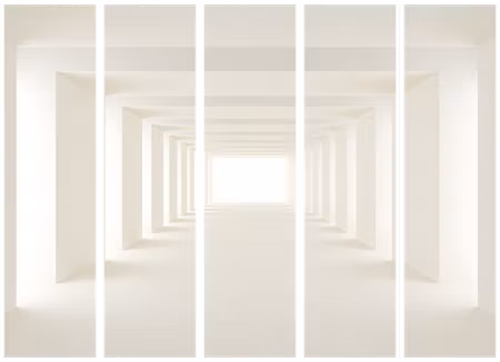 5-delad rumsavdelare - Into the Light