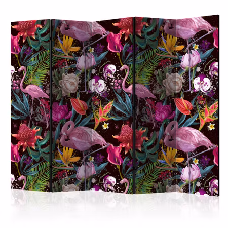 5-delad rumsavdelare - Colorful Exotic