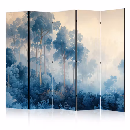5-delad rumsavdelare - Landscape with Trees in