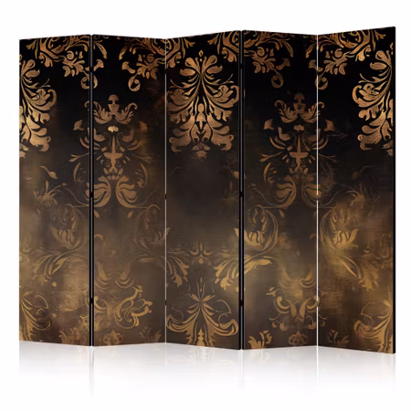 5-delad rumsavdelare - Baroque Ornaments in Gold