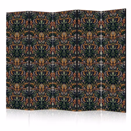 5-delad rumsavdelare - Retro Vintage Intricate and