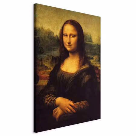DIY canvastavla XXL - Leonardo da vinci mona lisa