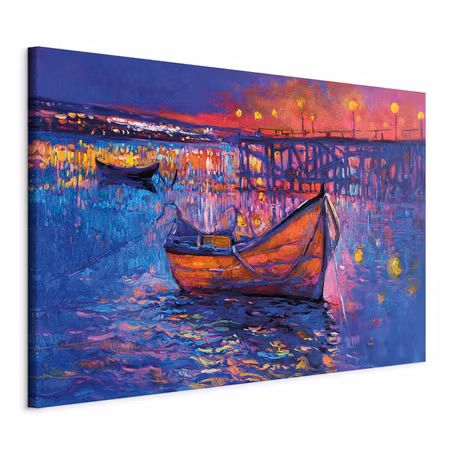 DIY canvastavla XXL - Modern impressionism