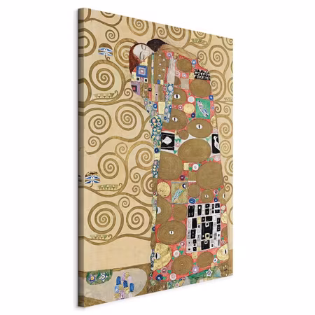 DIY canvastavla XXL - Gustav klimt the fulfilment