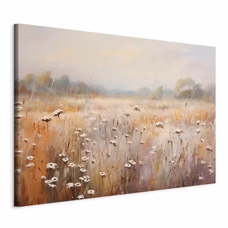 DIY canvastavla XXL - Impressionist meadow field