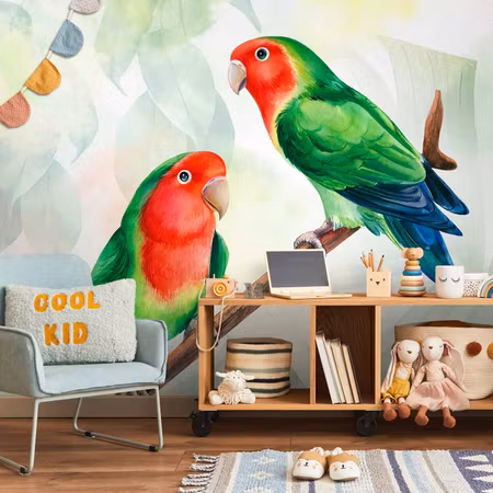 Fototapet - Lovebirds