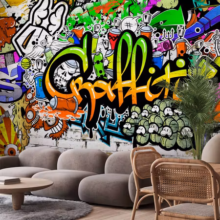 Fototapet - Graffiti on the Wall