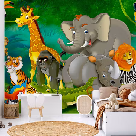 Fototapet - Colourful Safari