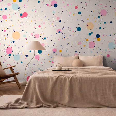 Fototapet - Dots Speckles and Splatters
