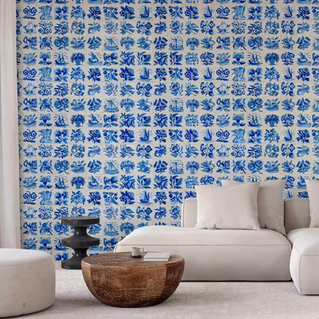 Fototapet - Azulejos Tiles Â Traditional