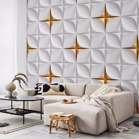 Fototapet - Golden Accent