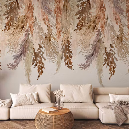Fototapet - Minimalist Boho Landscape Dangling