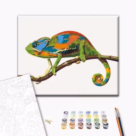 Måla efter nummer - Chameleon