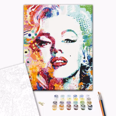 Måla efter nummer - Charming marilyn