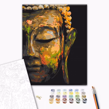 Måla efter nummer - Buddha in the shade