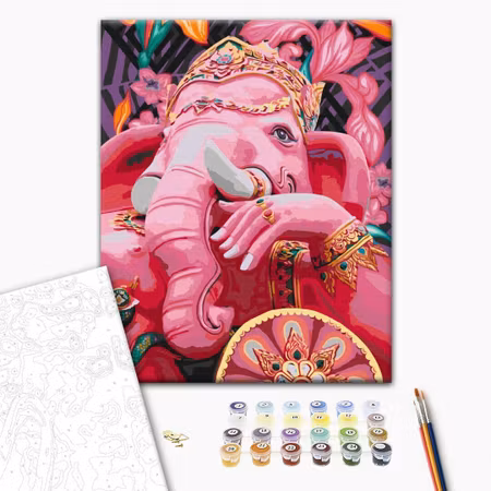 Måla efter nummer - Ganesha