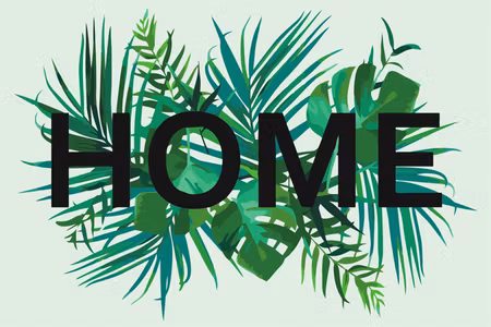 Måla efter nummer - Home on the leaves