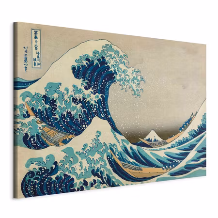 DIY canvastavla XXL - The great wave off kanagawa