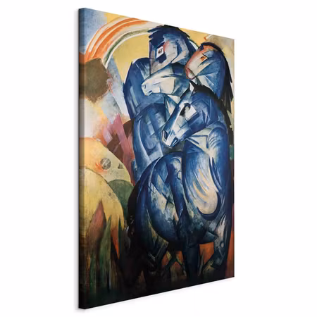 DIY canvastavla XXL - Franz marc the tower of blue
