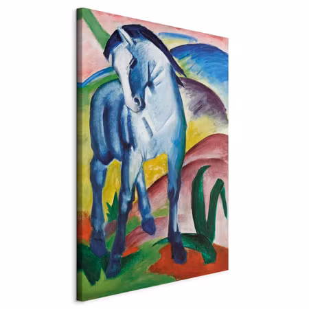 DIY canvastavla XXL - Franz marc blue horse
