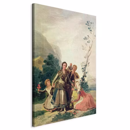 DIY canvastavla XXL - Francisco goya the flower