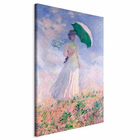 DIY canvastavla XXL - Claude monet woman with a