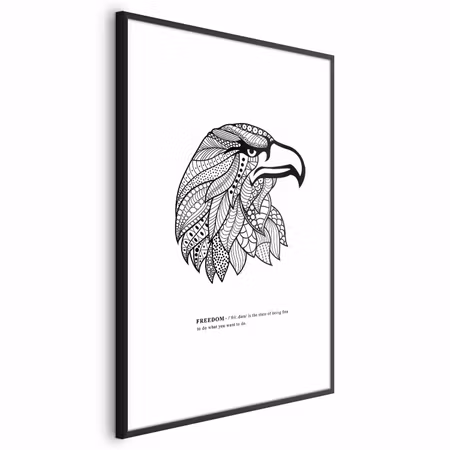 Poster med ram - Eagle of Freedom