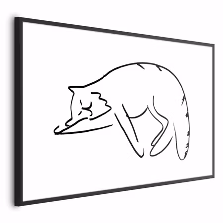 Poster med ram - Cat Dreams