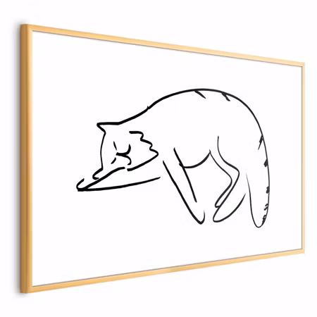 Poster med ram - Cat Dreams