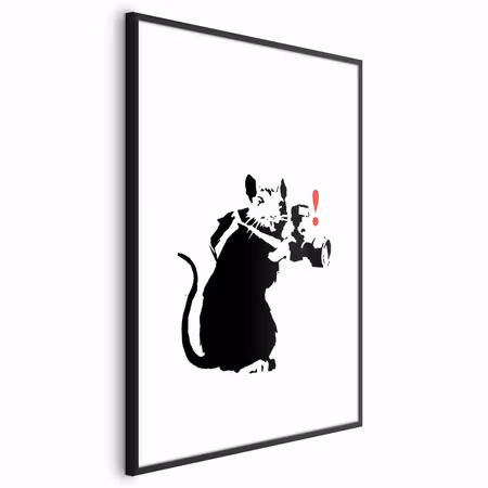 Poster med ram - Photographer Rat