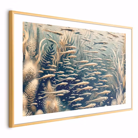 Poster med ram - Oceanic Nature