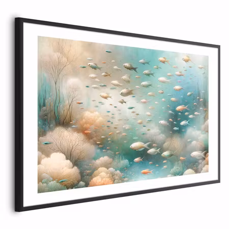 Poster med ram - Oceanic Beauty