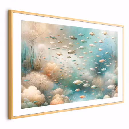 Poster med ram - Oceanic Beauty