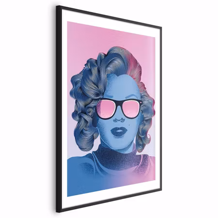 Poster med ram - Norma Jeane
