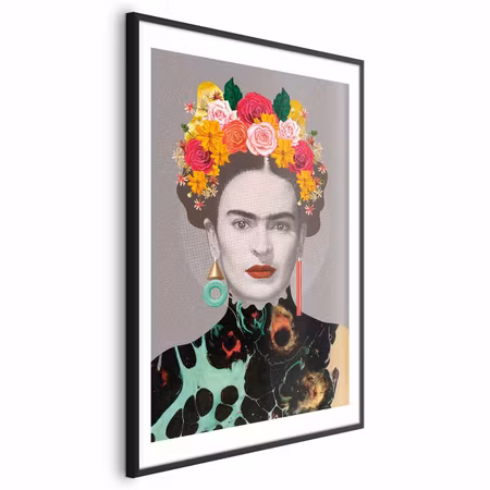 Poster med ram - Majestic Frida