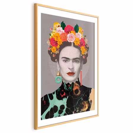 Poster med ram - Majestic Frida